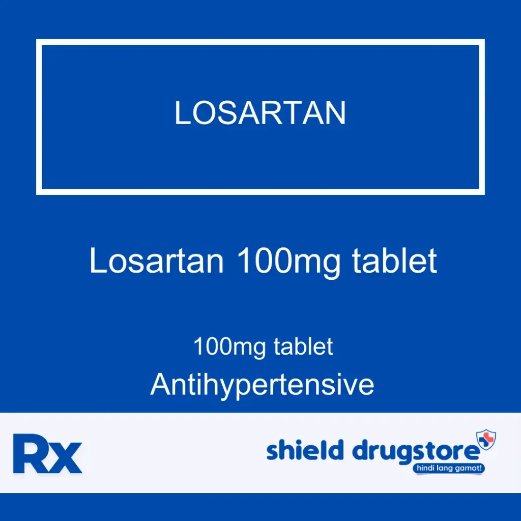 GN-LOSARTAN 100MG TAB 