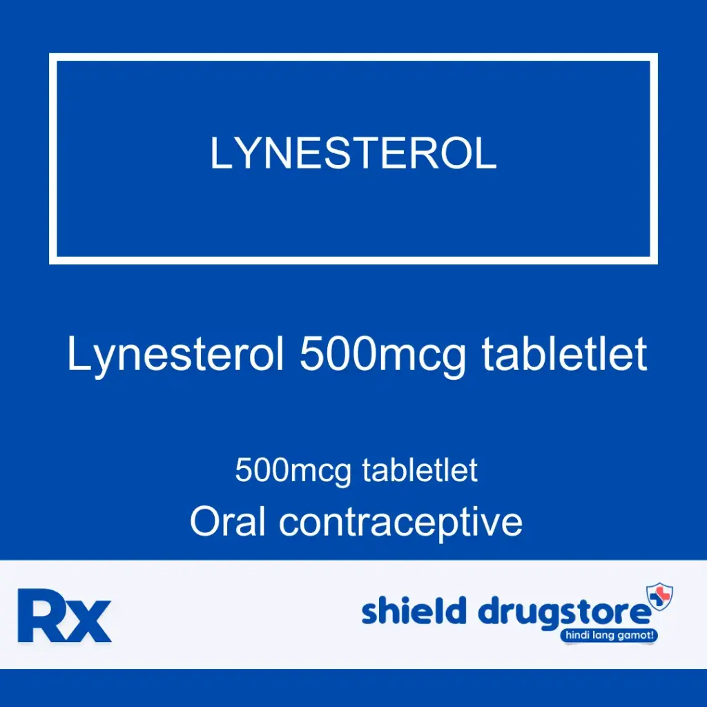 GN-LYNESTEROL 500MCG TABLET 