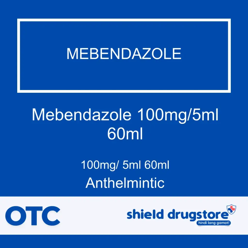 GN-MEBENDAZOLE 100MG/5ML 60ML 