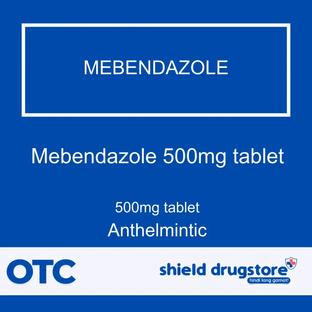 GN-MEBENDAZOLE 500MG TAB 
