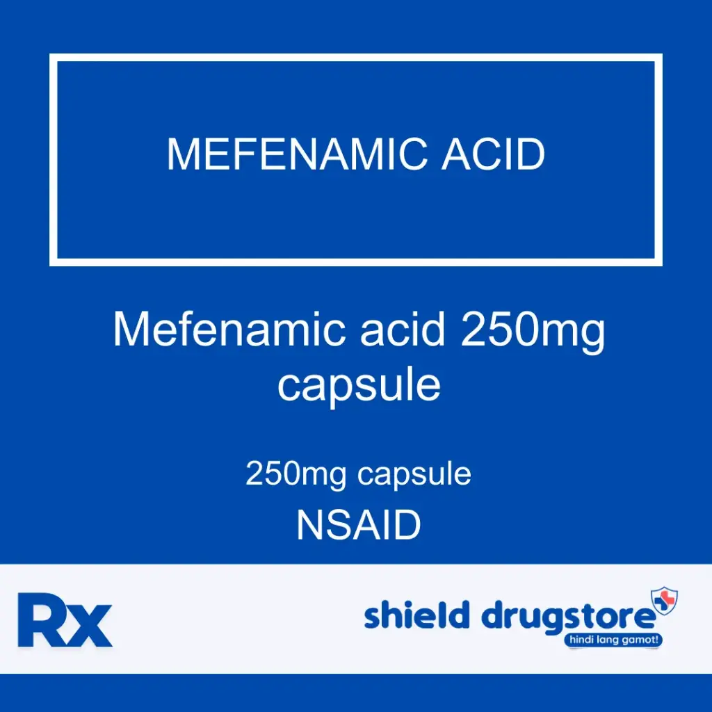 GN-MEFENAMIC ACID 250MG CAP 