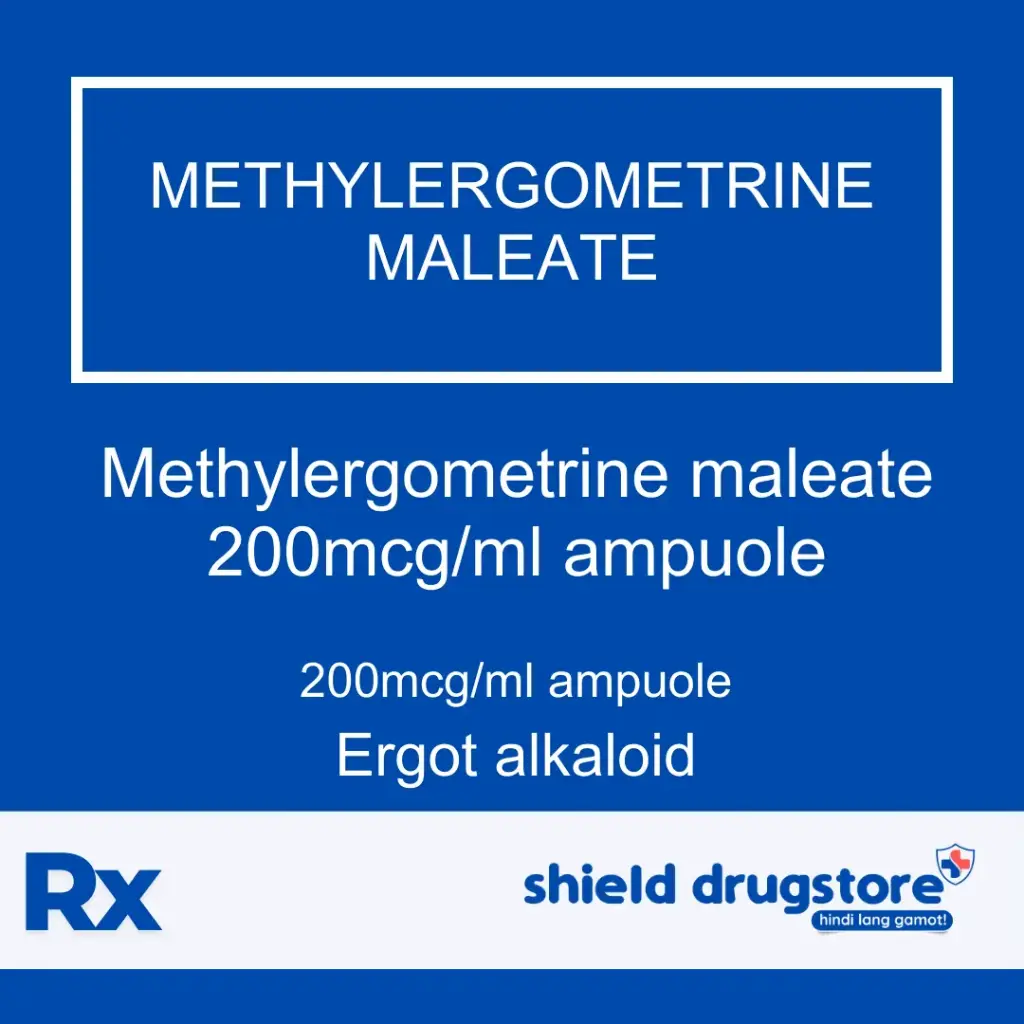 GN-METHYLERGOMETRINE MALEATE 200MCG/ML AMP 
