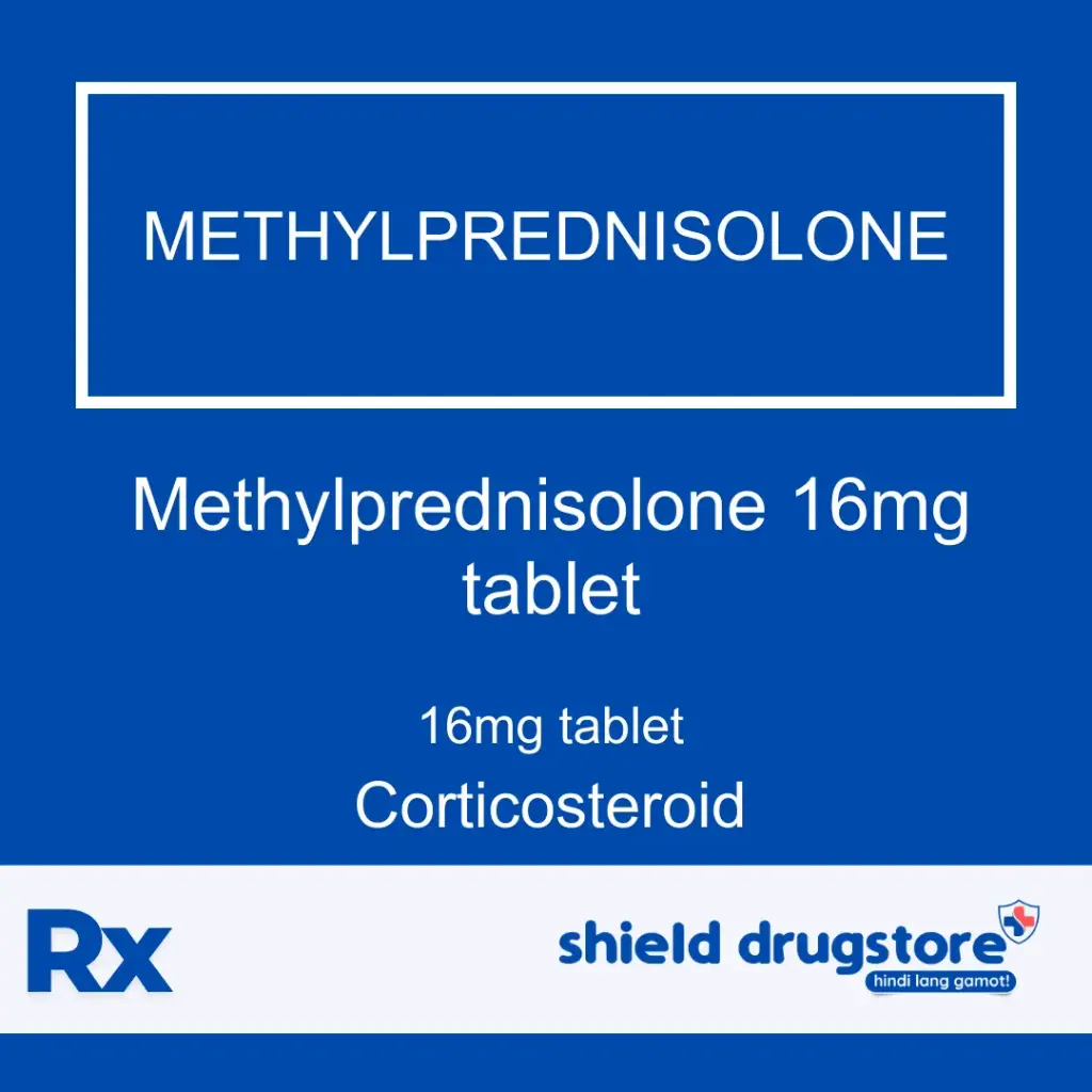 GN-METHYLPREDNISOLONE 16MG TAB 