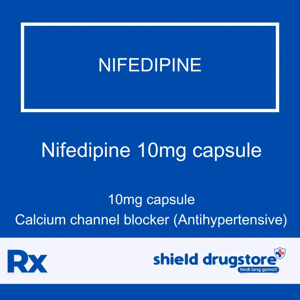 GN-NIFEDIPINE 10MG CAP 