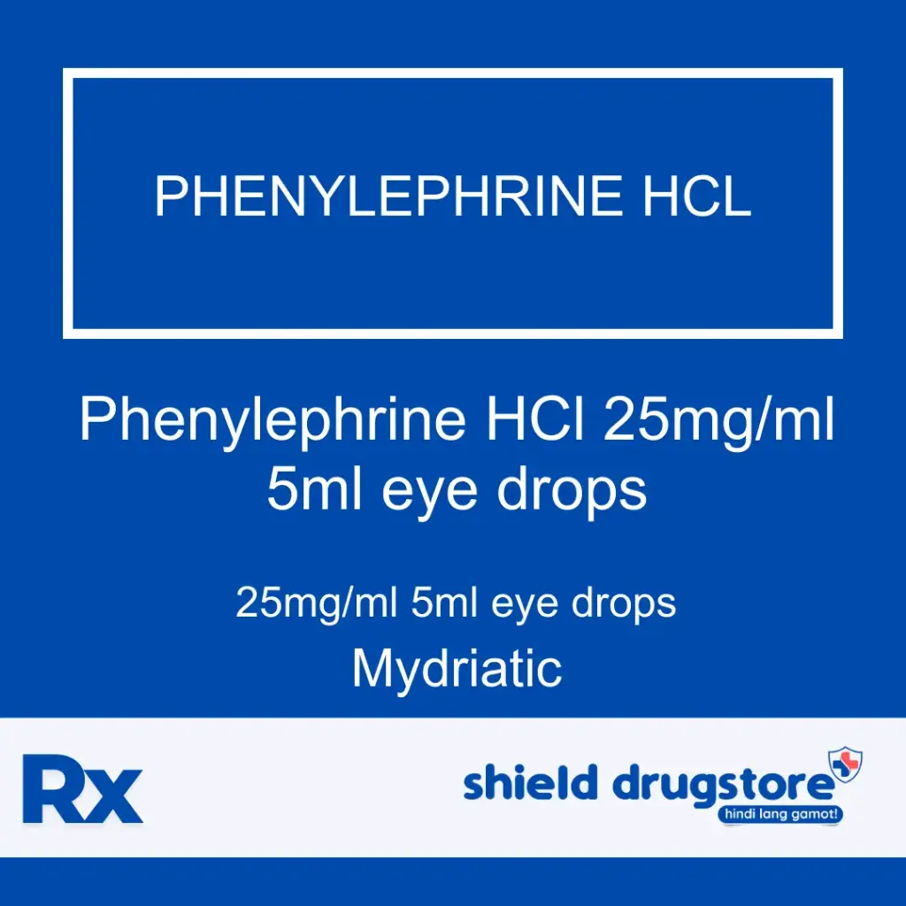 GN-PHENYLEPHRINE HCL 25MG/ML 5ML EYE DROPS 