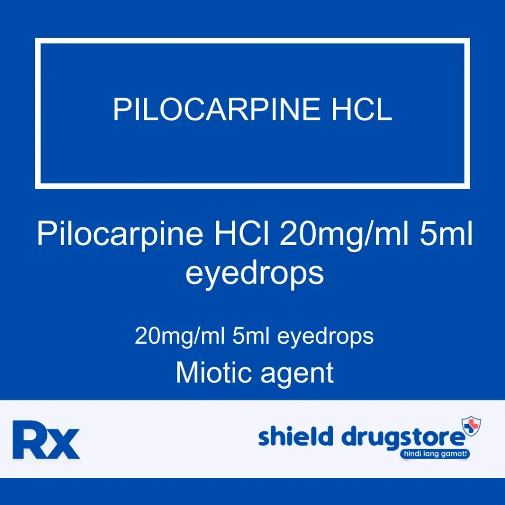 GN-PILOCARPINE HCL 20MG/ML 5ML EYEDROPS 