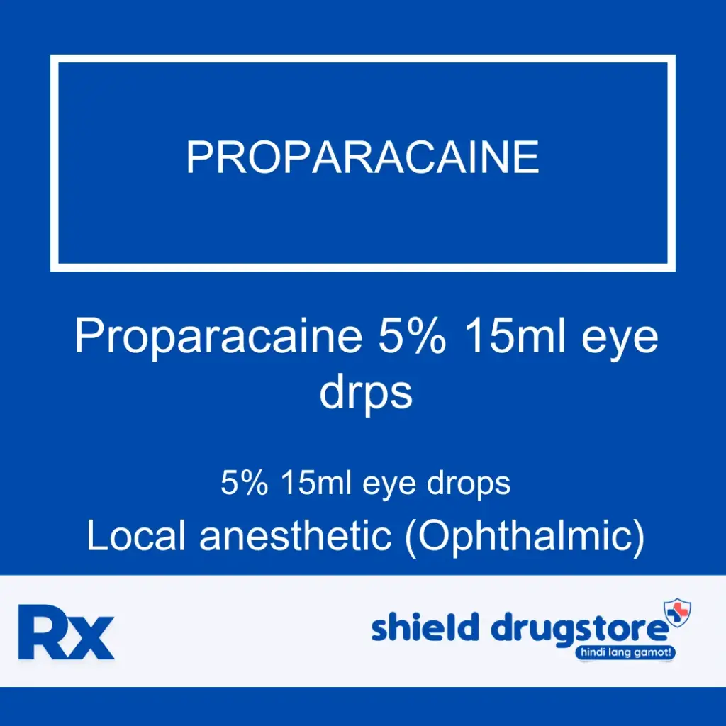GN-PROPARACAINE 5% 15ML EYE DRPS 