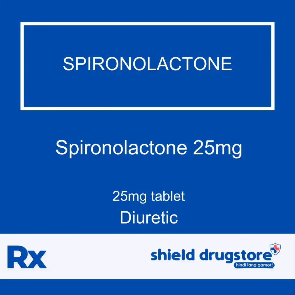 GN-SPIRONOLACTONE 25MG TAB