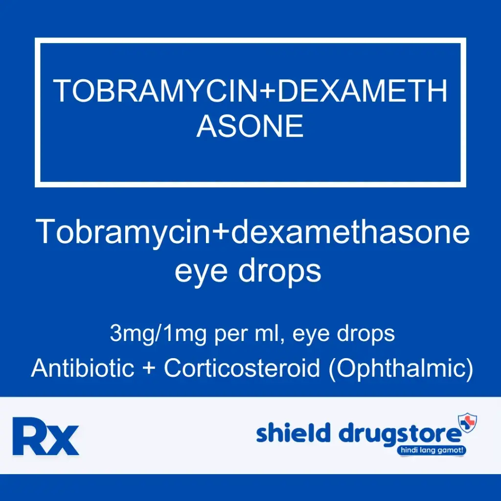 GN-TOBRAMYCIN+DEXAMETHASONE EYE DROPS 
