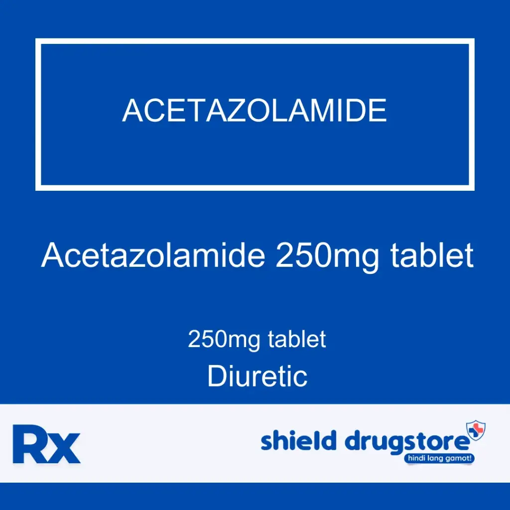 GN-ACETAZOLAMIDE 250MG TAB