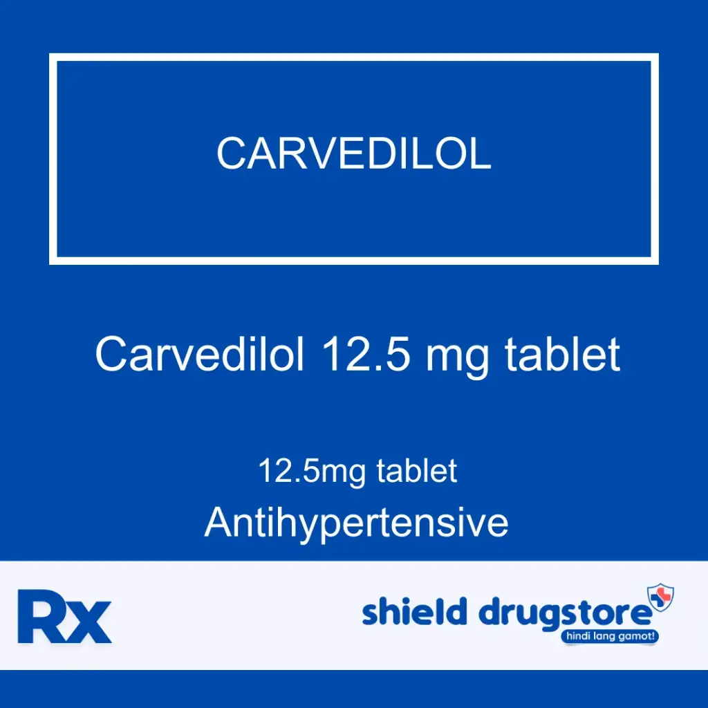 GN-CARVEDILOL 12.5 MG TAB
