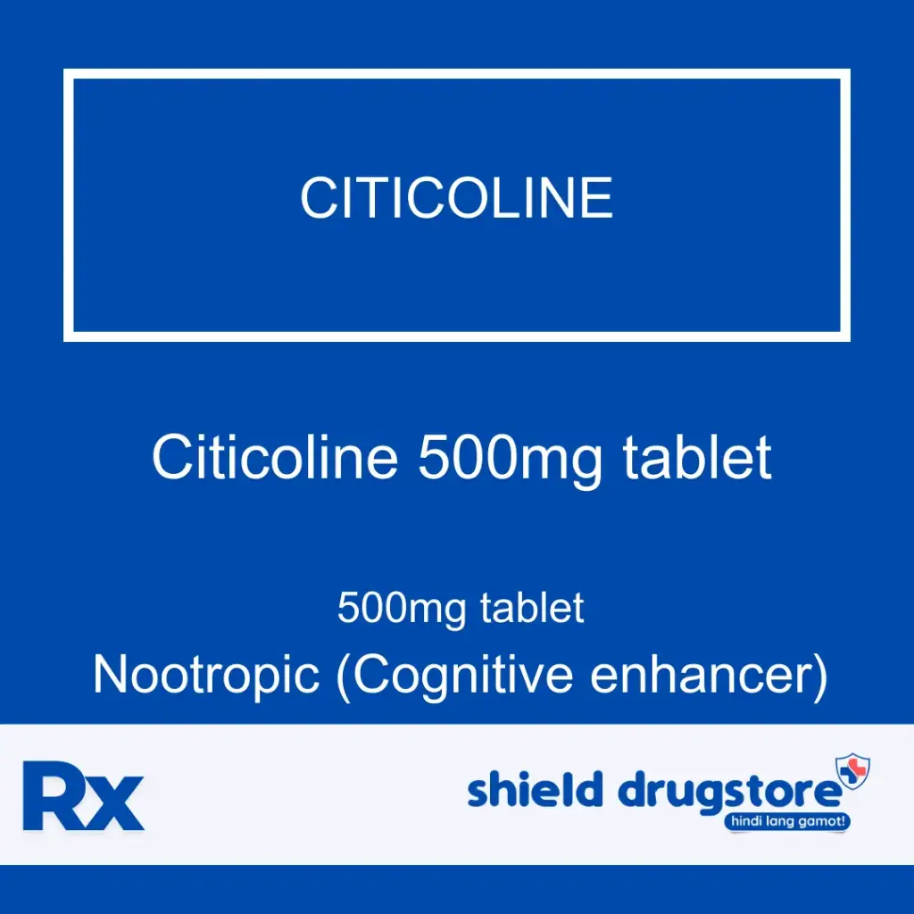 GN-CITICOLINE 500MG TAB