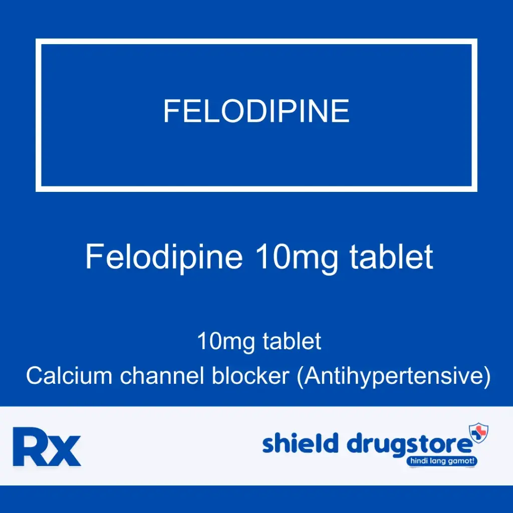 GN-FELODIPINE 10MG TAB