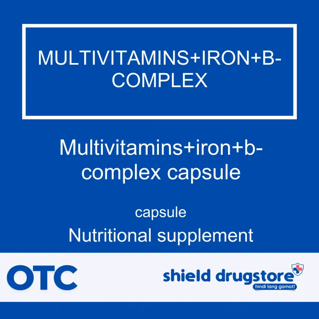 GN-MULTIVITAMINS+IRON+B COMPLEX CAP