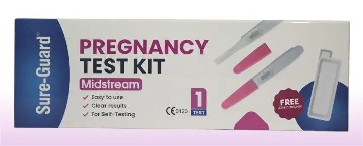 Sure-guard Pregnancy Test kit-midstream