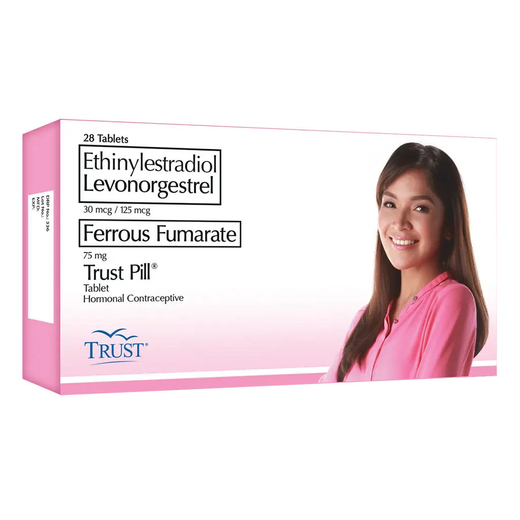 Trust (ethinylestradiol / levonorgestrel) oral contraceptive pills