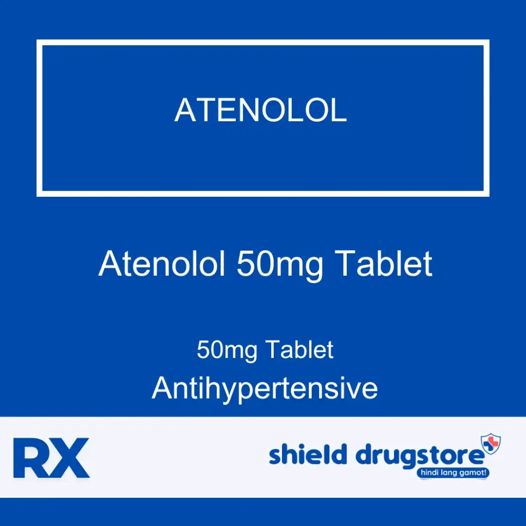 GN-ATENOLOL 50MG TABLET
