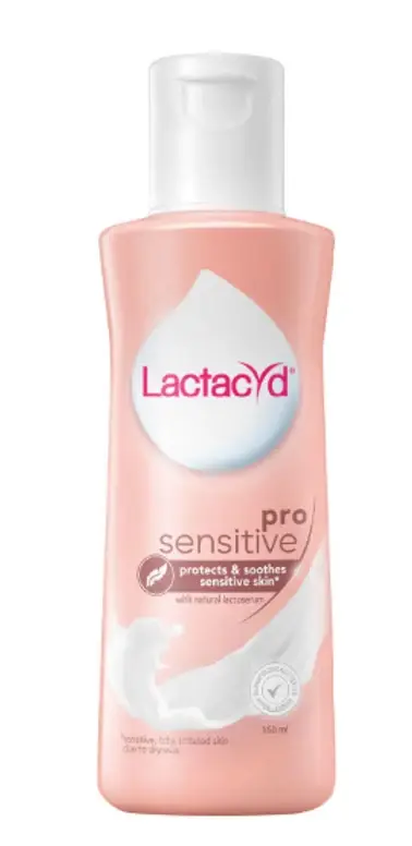 Lactacyd Pro Sensitive Feminine Wash 150ml bottle 