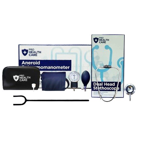 [MS-T10229-MANMD-CAT00006] Prohealthcare aneroid sphygmomanometer with stethoscope 