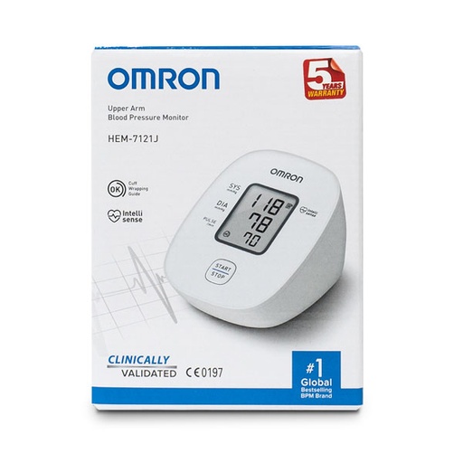 [MS-T10040-ASDEV-CAT00040] OMRON Hem-7121 BP Monitor (Auto)