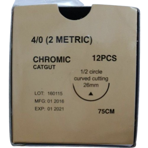 [MS-T10237-NEEDL-CAT00008] Chromic Catgut 4-0 