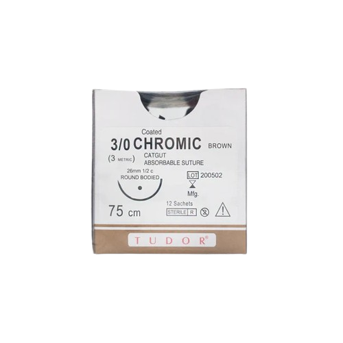 [MS-T10340-NEEDL-CAT00111] Chromic Catgut 3-0 