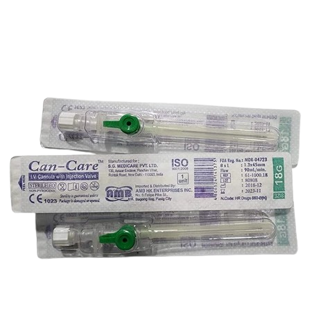 [MS-T10268-NEEDL-CAT00039] Can-Care IV Cath G18 (Intravenous catheter) G18