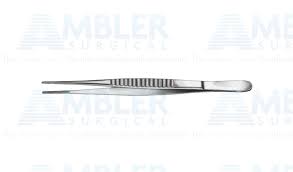 [MS-T10508-PLAST-CAT00018] De Bakey Tissue Forceps 6 1/4" 