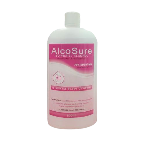 [GR-T10330-INFEC-CAT00060] Alcosure 70% Isopropyl Alcohol 500ml​