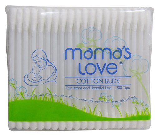 [GR-T10086-COT-CAT00007] Mama's Love Cotton Buds 200 Tips