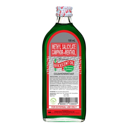[MS-T10209-GAL-CAT00065] Efficascent Oil Regular 100ml 
