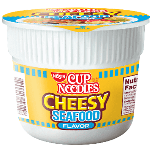[GR-T10385-FOOD-CAT00026] Nissin Cup Noodles Cheesy Seafood 50g