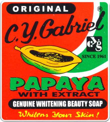 [GR-T10725-SNB-CAT00067] CY Gabriel Whitening Soap Papaya 60g