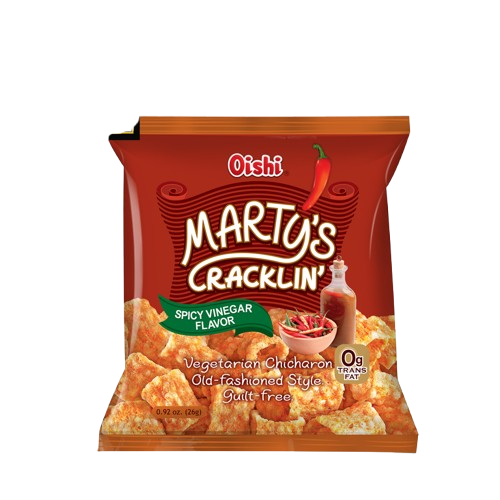 [GR-T10402-FOOD-CAT00043] Marty's Cracklin' Spicy Vinegar Flavor 90g​