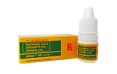 [RX-T10781-EENT-CAT00008] Aplosyn Otic (Polymyxin B + Neomycin + Fluocinolone Acetonide) 5ml Solution Ear Drops