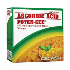 [OTC-T10710-VITF-CAT00361] Poten-Cee Sugar Coated (ascorbic acid) 500mg tablet 