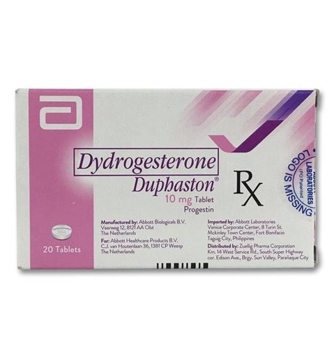 [RX-T10938-GUT-CAT00019] Duphaston (Dydrogesterone) 10mg Tablet