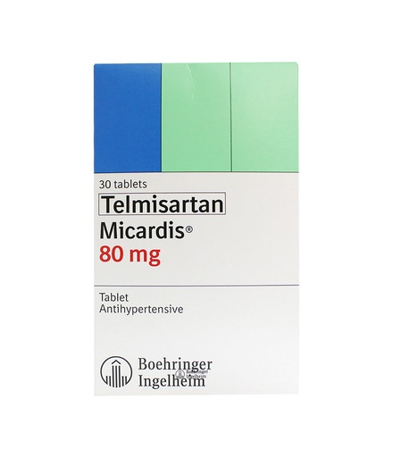 [RX-T10500-CARDI-CAT00107] Micardis (Telmisartan) 80mg Tablet