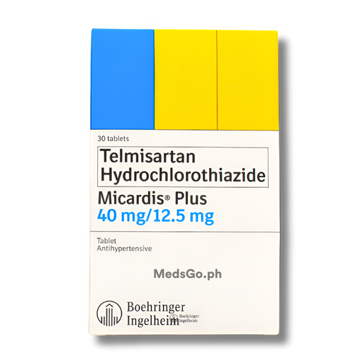 [RX-T10461-CARDI-CAT00068] Micardis Plus (Telmisartan + Hydrochlorothiazide) 40mg/12.5mg Tablet