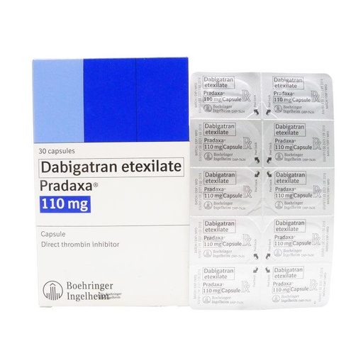 [RX-T10451-CARDI-CAT00058] Pradaxa (Dabigatran Etexilate) 110mg Capsule