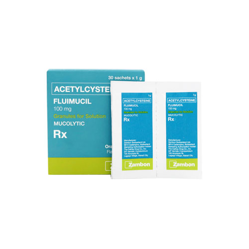 [RX-T11231-RESP-CAT00174] Fluimucil Gran (Acetylcysteine) 100mg Sachet