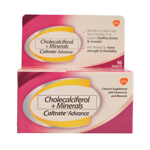[OTC-T10358-VITF-CAT00009] Caltrate Advance (Calcium, Vitamin D, Magnesium, Zinc) 30 Tablets 