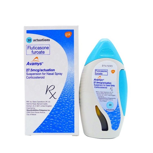 [RX-T11291-RESP-CAT00234] Avamys (Fluticasone Furoate) 27.5mcg 30 Actuations 