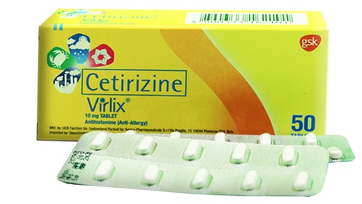 [OTC-T10810-RESP-CAT00406] Virlix (cetirizine) 10mg tablet 