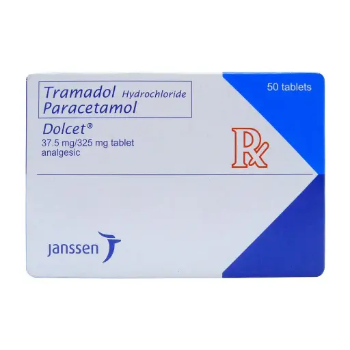 [OTC-T10142-PAIN-CAT00059] Dolcet (Tramadol + Paracetamol) 37.5mg/325mg Tablet
