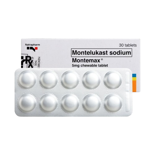 [RX-T11371-RESP-CAT00314] Montemax (Montelukast) 5mg tablet