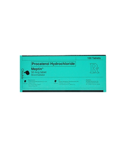 [RX-T11328-RESP-CAT00271] Meptin (Procaterol) 50mcg Tablet