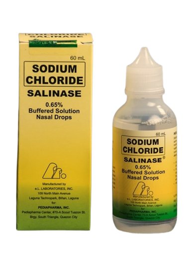 [OTC-T10281-RESP-CAT00091] Salinase 0.65% Buffered Solution Nasal Drops 60ml