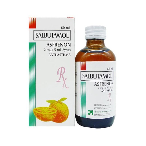 [RX-T11275-RESP-CAT00218] Asfrenon (salbutamol) 60mL syrup