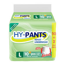 [GR-T10205-DIAP-CAT00091] Hypants Adult Diaper Large 10+2s 